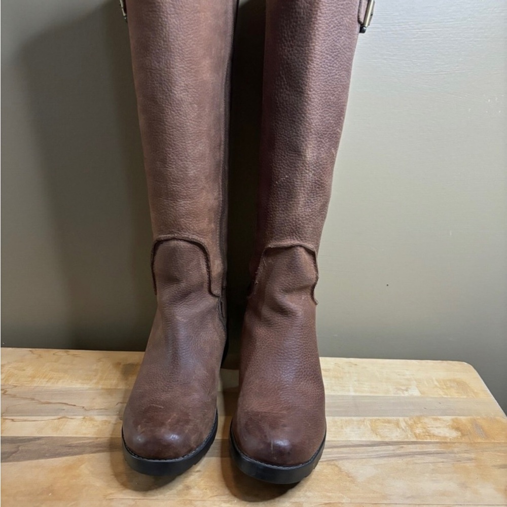 Rockport Brown Heeled Boots